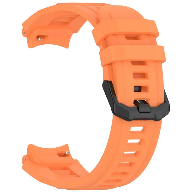Silicone Sport Strap for Amazfit T-Rex 3 Pro Watchband Watch Strap Oasis Select Orange for T-REX 3 Pro