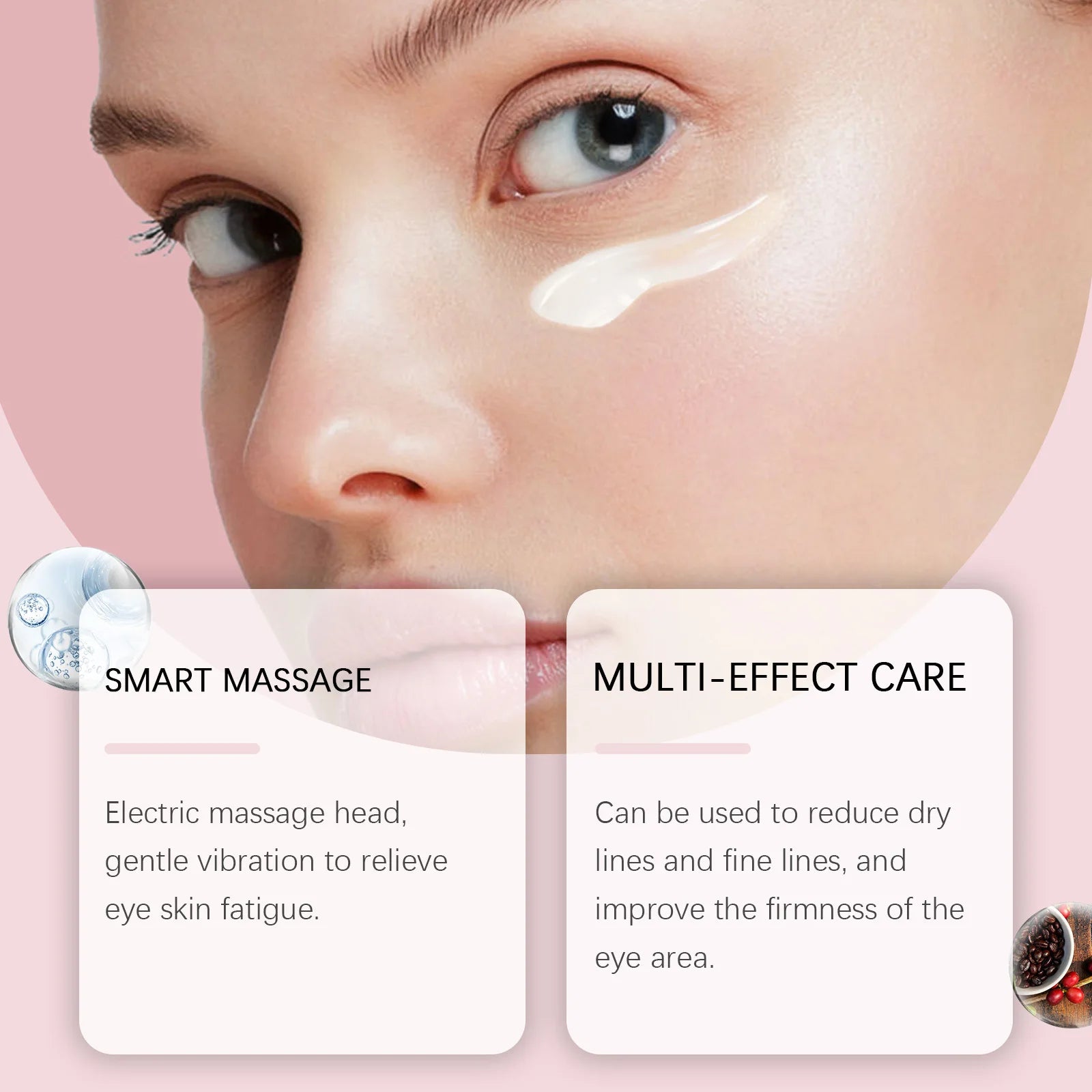 Electric Massage Polypeptide Firming Eye Cream – 50g Eye Cream Massager Oasis Select