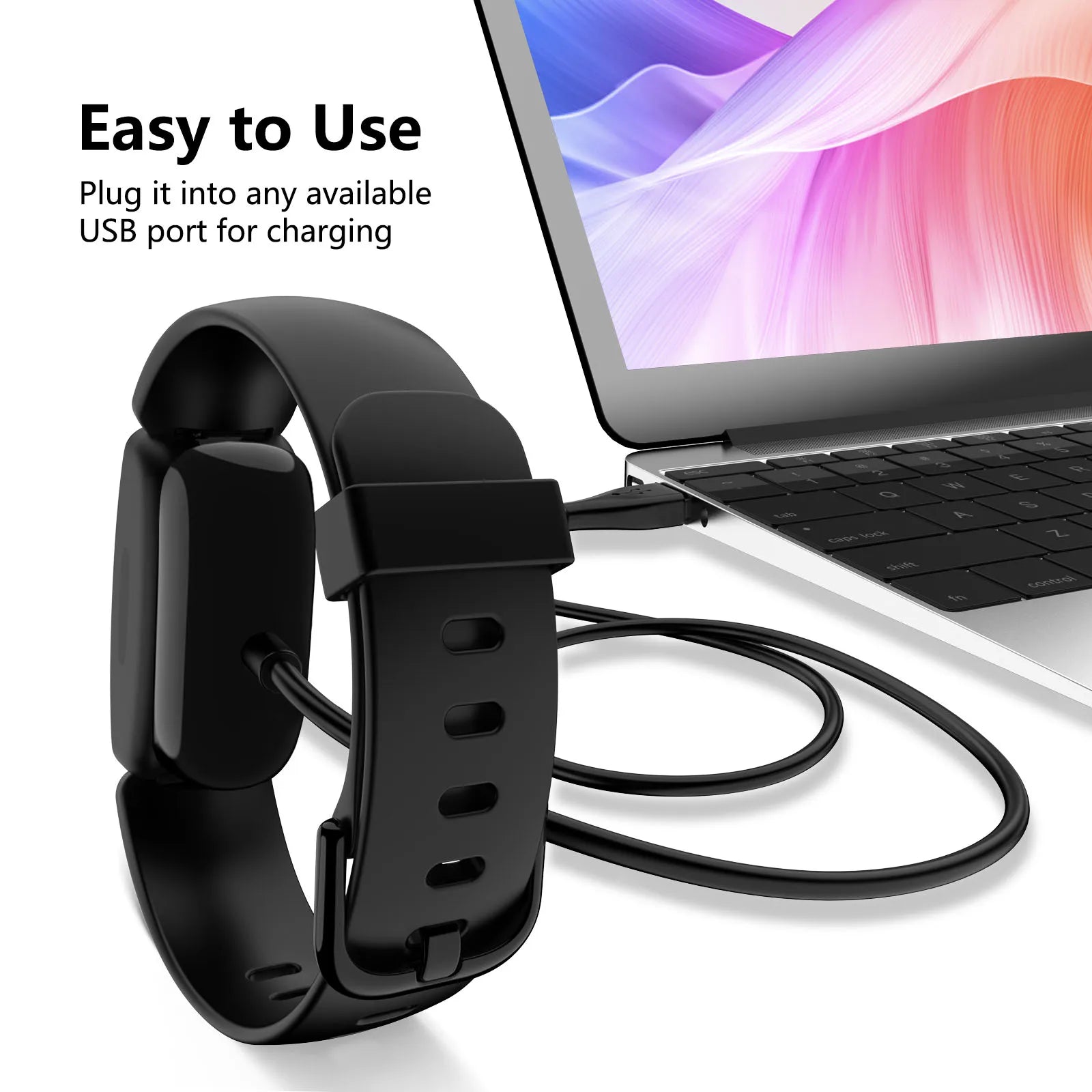 USB Charger for Fitbit Inspire 1/2/3, Inspire HR, ACE 2 & ACE 3 Fitness Tracker Charger Oasis Select