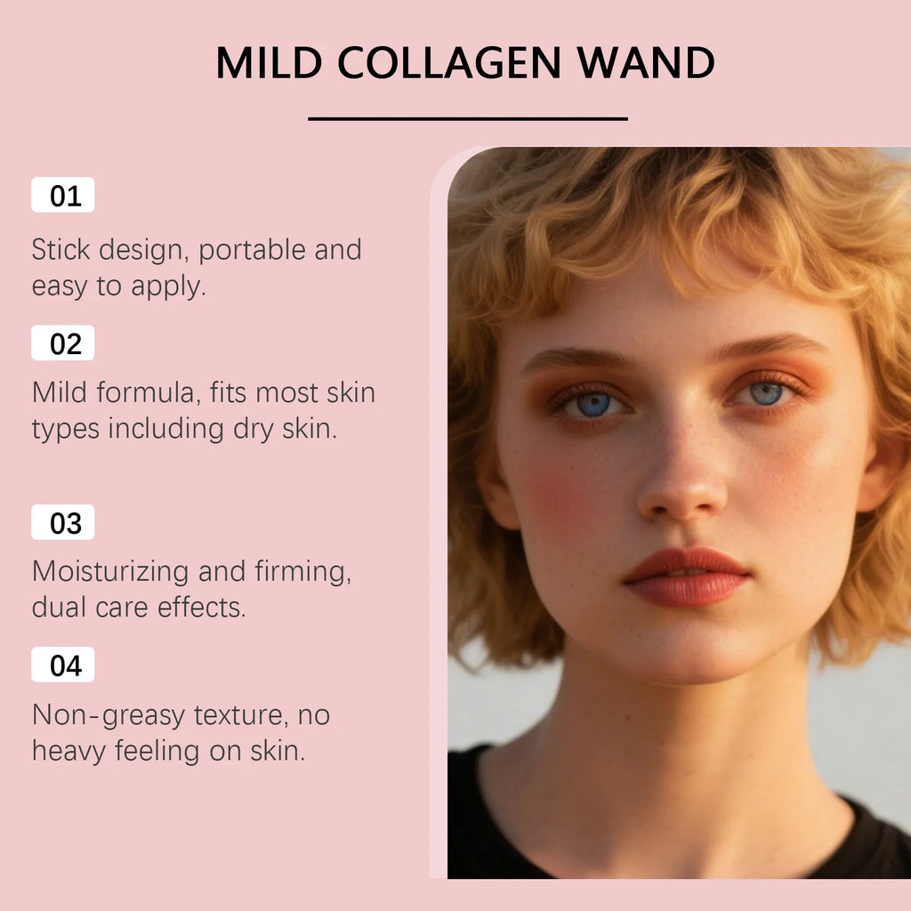 Collagen Skincare Stick Firming Anti-Aging PDRN Collagen Wrinkle Stick Tighten All-in-One Hydrating Lip Balm Eye Cream Neck Crea Oasis Select