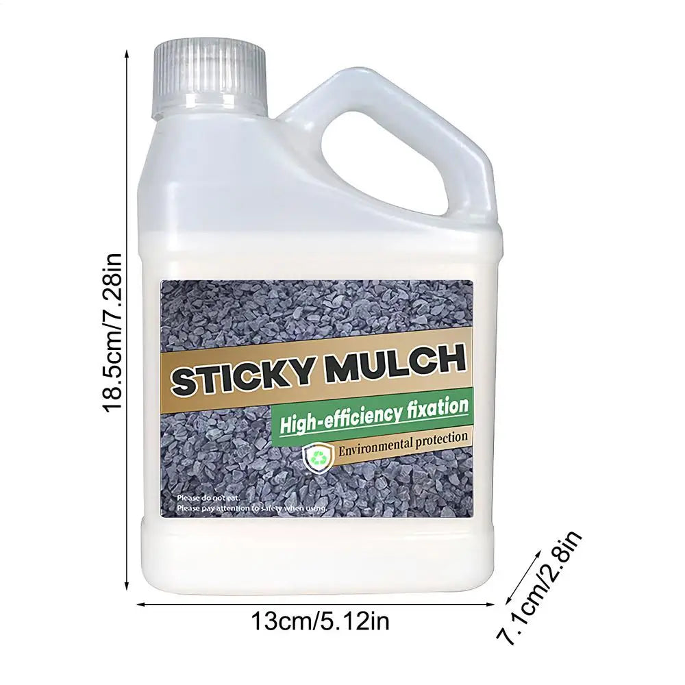 Stone Glue Quick Drying Landscape Adhesive Clear Waterproof Glue for Rocks Sealer Adhesive Stabilizer Outdoor Garden Gravel Oasis Select 500g