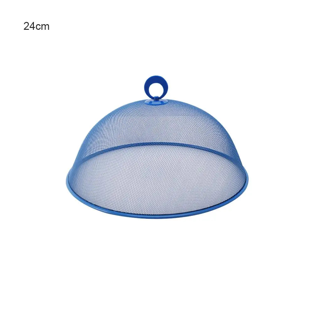 Kitchen Food Mesh Cover - Anti-fly Mosquito Umbrella Tent, Breathable Vegetable Fruit Food Protector Dish Cover for Picnic Table Oasis Select Blue