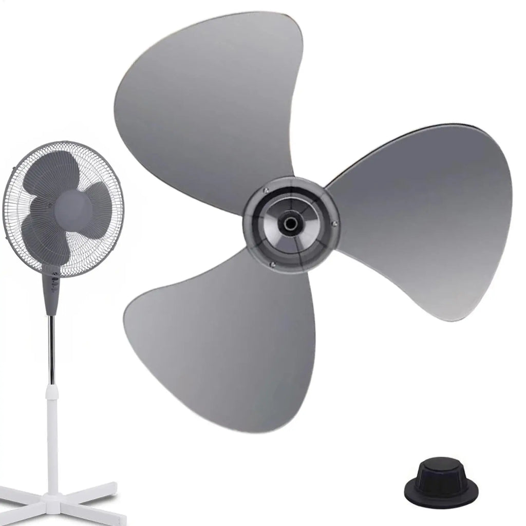 1pcs Fan Blade 16inch Plastic Fan Blade 3 Leaves For Standing Pedestal Floor Wall Table Fanner Electric Fan Accessories Oasis Select