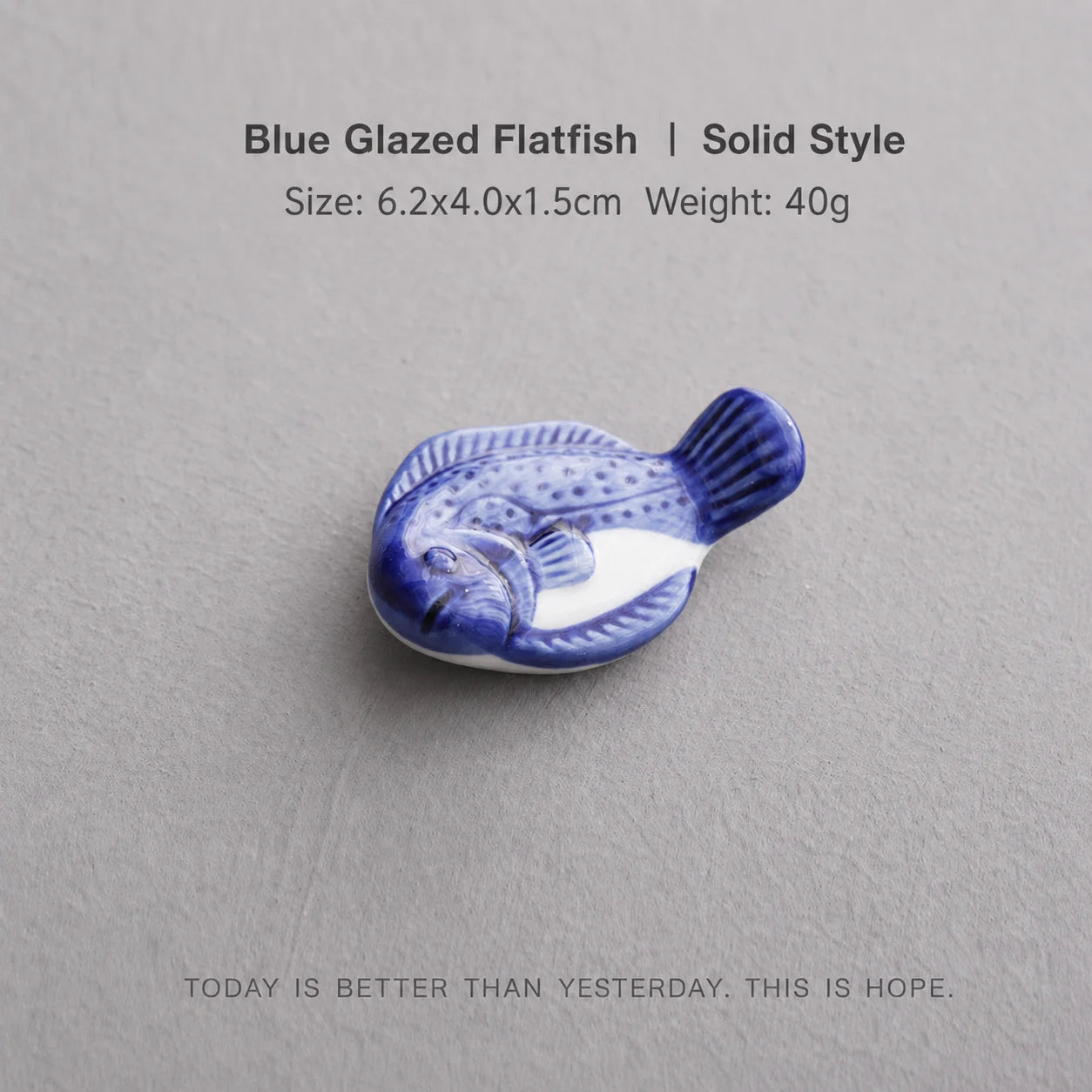 Ceramic Fish Chopstick & Pen Holder – Decorative Desk Ornament