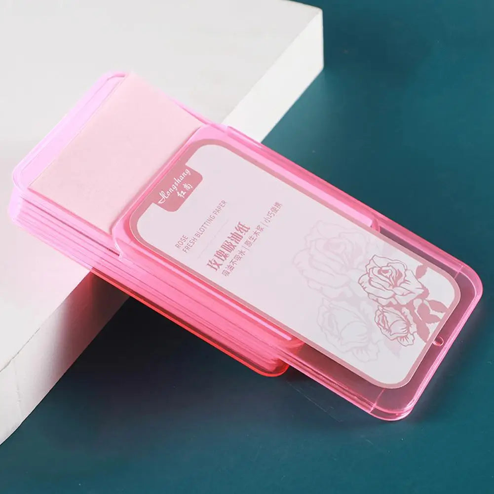 300PCS Face Oil Absorbing Paper Summer Oil Control Wipes Absorbing Sheet Oily Paper Makeup Tool Face Oil Blotting Oasis Select