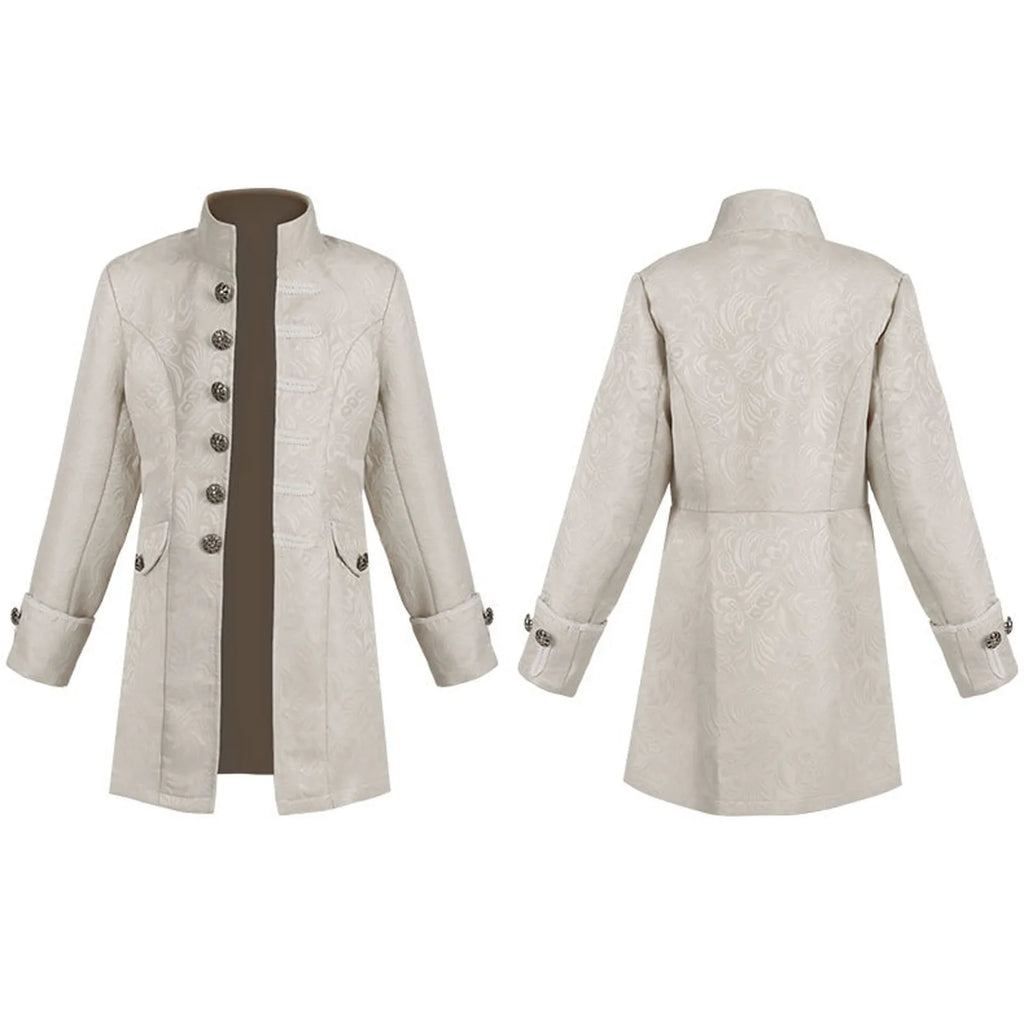 Boys Gothic Victorian Steampunk Tailcoat Cosplay Costume Jacket Boys Costume Jacket Oasis Select White 145