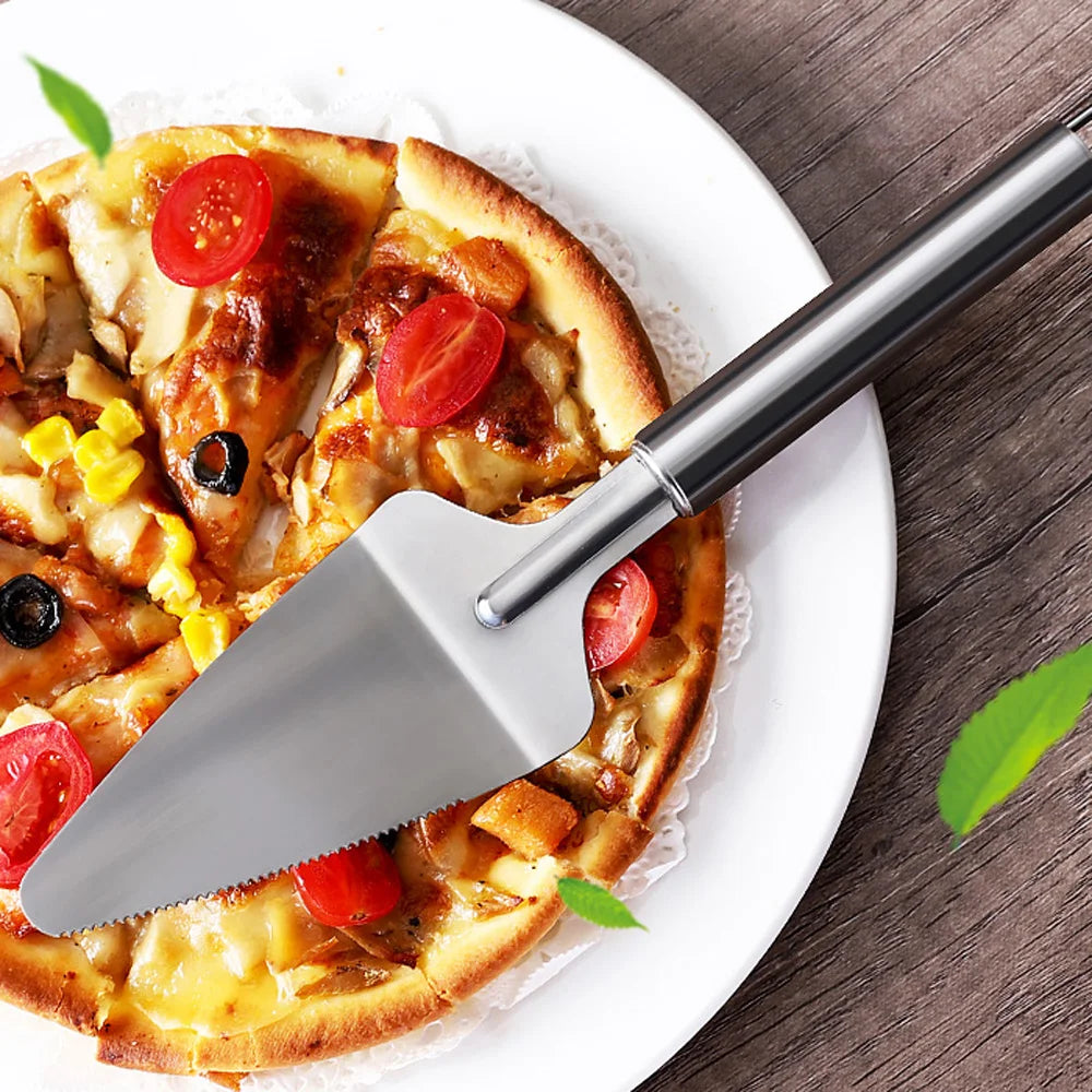 Stainless Steel Pie Server, Cake Cutter & Pizza Spatula Pie Server Spatula Oasis Select