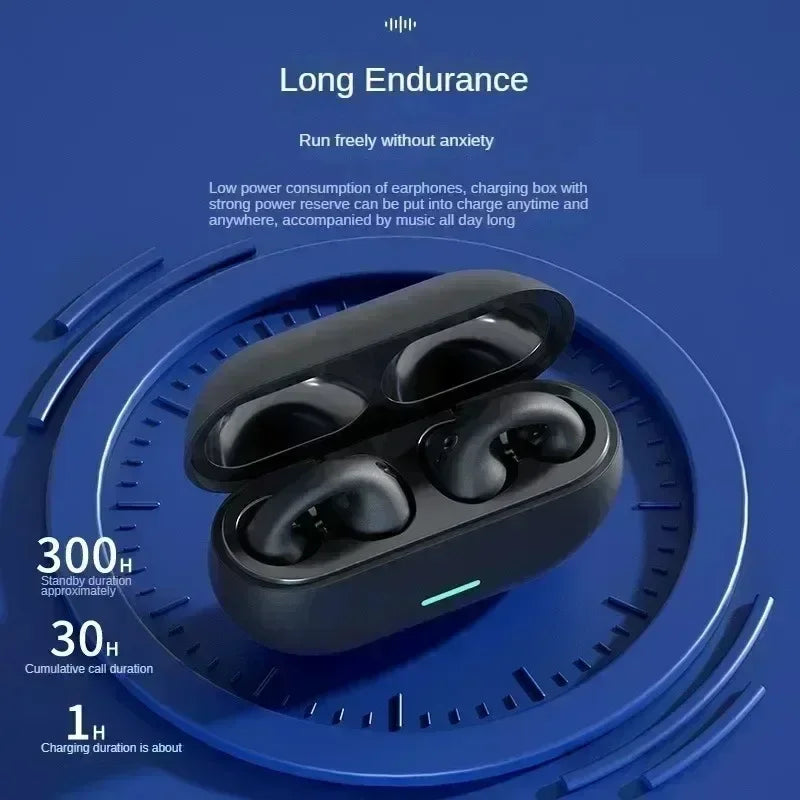 Brand new T75 bone conduction wireless Bluetooth 5.3 headphones sports headphones HiFi sound quality Oasis Select
