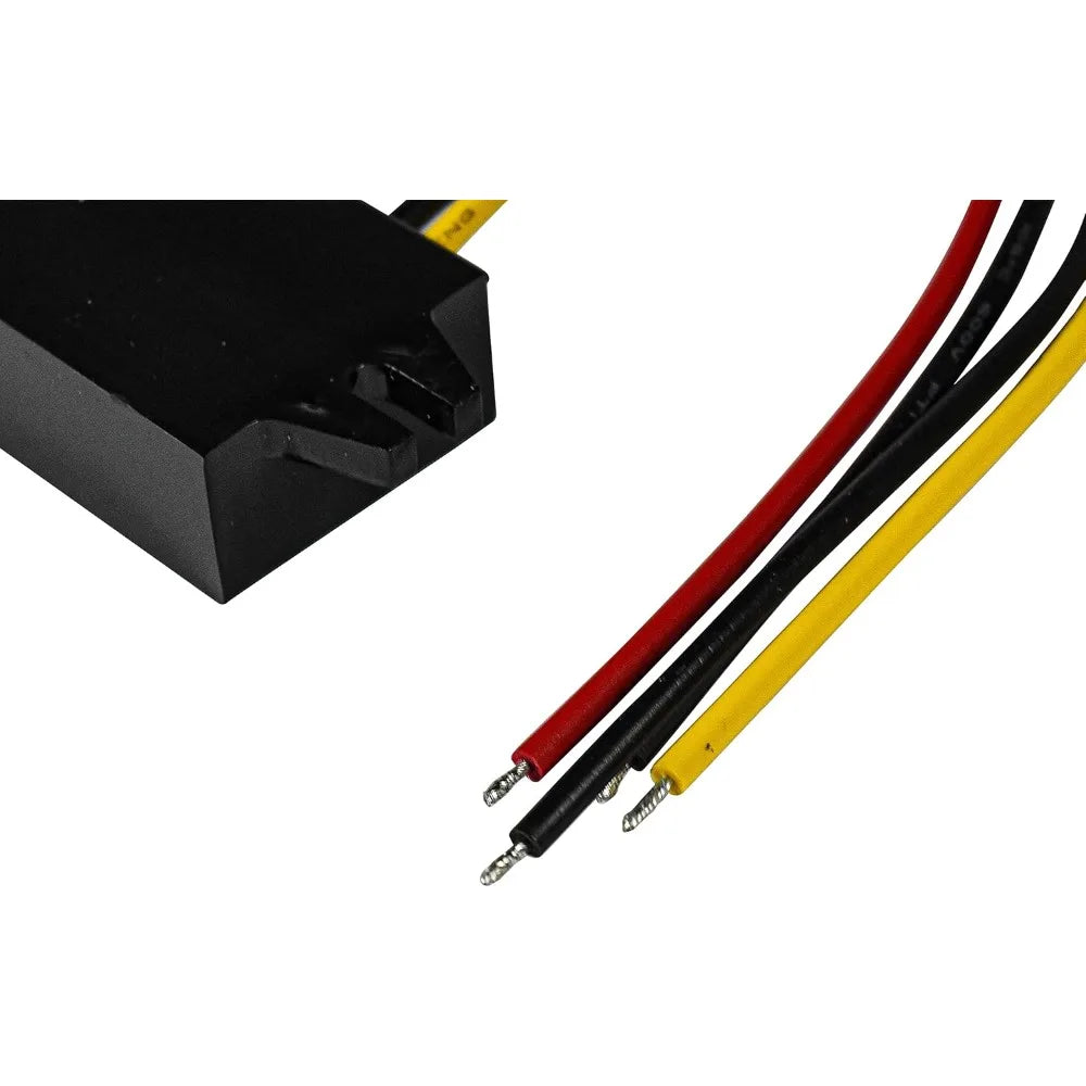 Waterproof Voltage Regulator DC Step Down Converter 12/24V To 5V 3A With Open Wire Power Supply Adapter For Car Radio Dash Cam Oasis Select