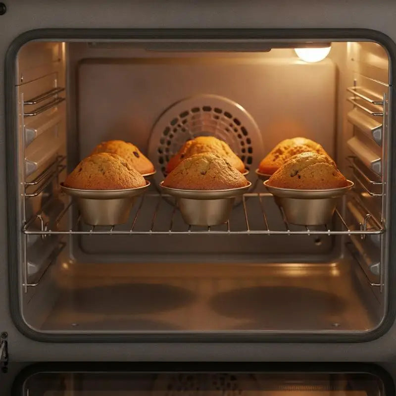 Non-Stick Mushroom-Shaped Muffin Pan High-Grade Carbon Steel Creates A High-Rise Shape Makes Sponge Cake Cupcakes Oasis Select