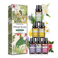 PHATOIL 6-Pack Pure Essential Oils Gift Set – 10ml Diffuser