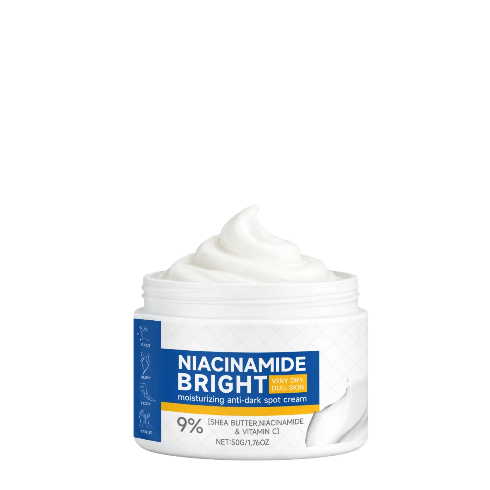 Moisturizing Anti Dark Spot Cream Powerful Hydrating Brightening Skin Lightweight Balances Skin Tone Repairs Damaged Stratum Oasis Select 50G