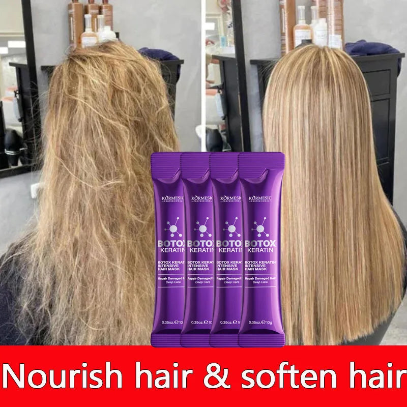 5 Seconds Repair Magical Keratin Hair Mask Damaged Frizzy Hair Soft Smooth Shiny Nutrition Deep Moisturize Hair Care Mask New Oasis Select