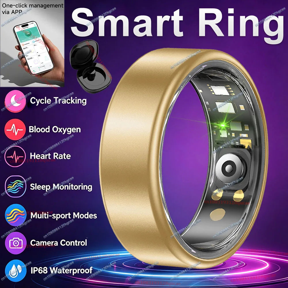 R09 Smart Ring – Heart Rate, SpO2 & Sleep Tracker | 5ATM