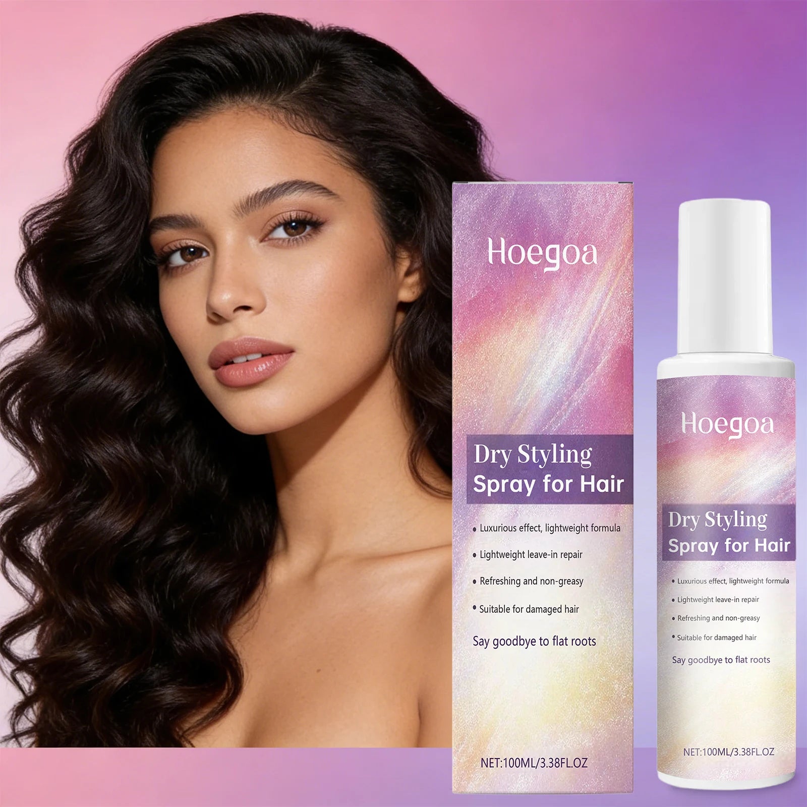 Dry Hair Spray Oil Control No-Wash Dry Hair Spray Fluffy Volumising Hair Non-irritating Scalp Lightweight Hair Refresh Spray Oasis Select