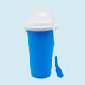 Large Capacity Quick-Frozen Slushy Maker Cup for Homemade Smoothies Juices Ice Cream - Summer Squeeze Kitchen Beker Tool Oasis Select Blue