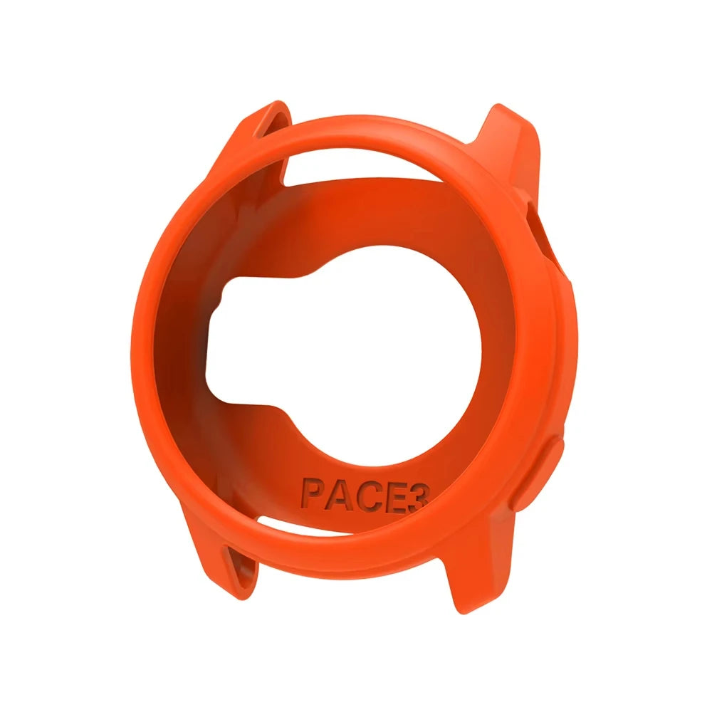 Silicone Protective Case for COROS PACE 3 Watch Shell Smartwatch Protective Case Oasis Select Orange For COROS PACE 3