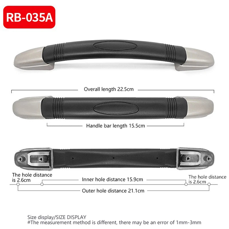 1pcs Flexible Strap Handle Grip Handle Travel Suitcase Luggage Case Handle Strap Carrying Handle Grip Strap Spare Box Bag Parts Oasis Select RB035A