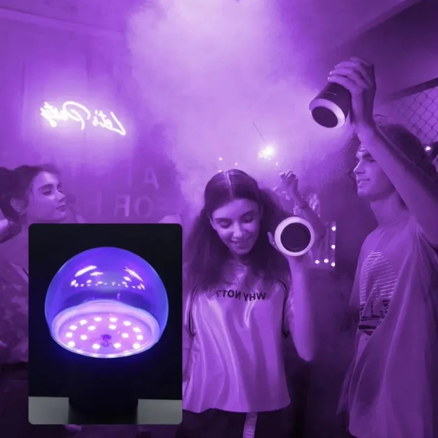 12W UV Black Light Bulb E27 – Party, Halloween & Décor