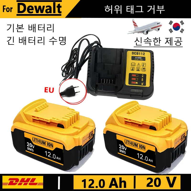 Big promotion 20V lithium ion battery, for dewalt power tool DCB606 DCBGene DCB206 DCB200 MAX 20V batteries// Oasis Select