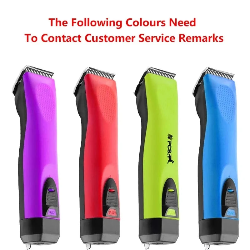 Pet Electric Hair Clipper Dog Beauty Clipper Shaver Shaver Full Set Waterproof Multifunctional Cleaning Supplie Detachable Blade Oasis Select