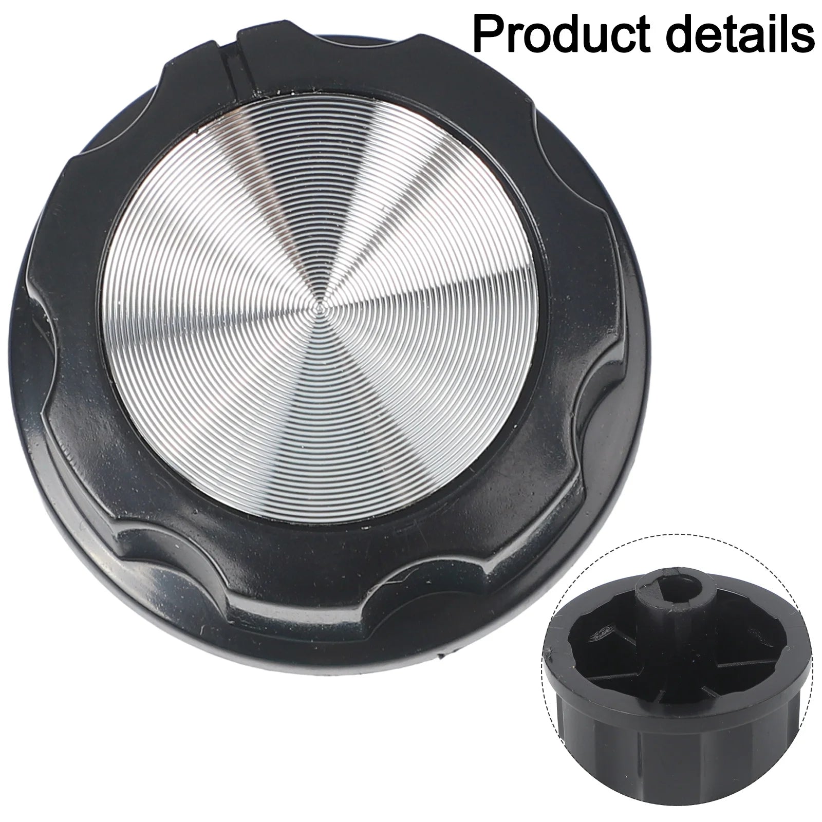 2pcs Timer Switch Knob Button D Type Timer Semi-circular Shaft Switch For Air Fryer Ovens Pressure Cookers Accessories Oasis Select