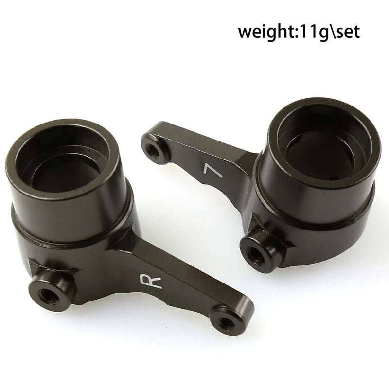 WISH CNC Aluminum 1/8 RC Car Kyosho-Mad Crusher Mad-Force FOXX-USA-1 Steering Cup Upgrade Part Oasis Select