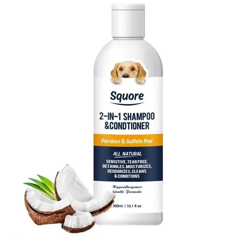 Puppy Shampoo And Conditioner 2 In 1 Natural Moisturizing Shampoo Moisturizing Dog Shampoo For Sensitive Skin PH Balanced Oasis Select Default Title