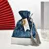 Vintage Floral Drawstring Candy Gift Bags – Wedding & Shower