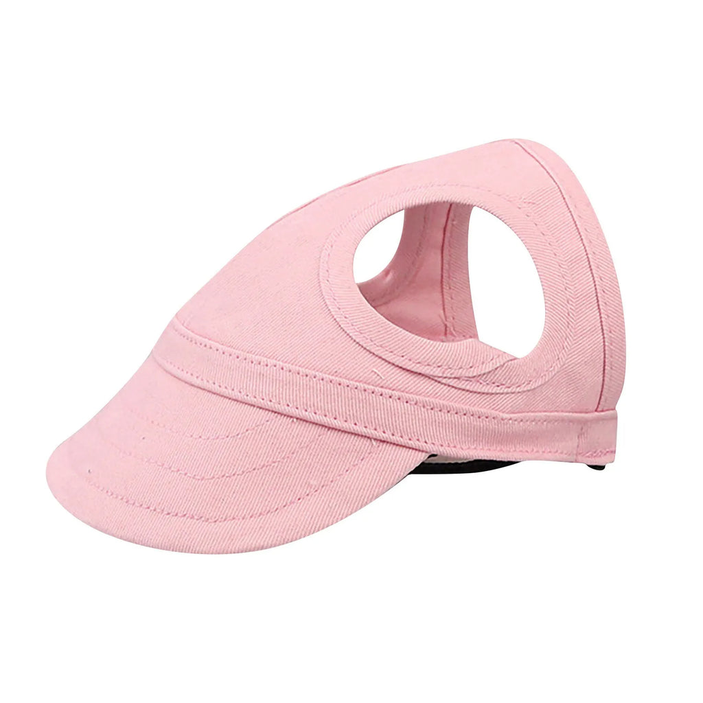 Pet Dog Caps Small Puppy Pets Summer Solid Oxford Cap Dog Baseball Visor Hat Outdoor Accessories Sunscreen Bonnet Cap Chihuahua Oasis Select D L