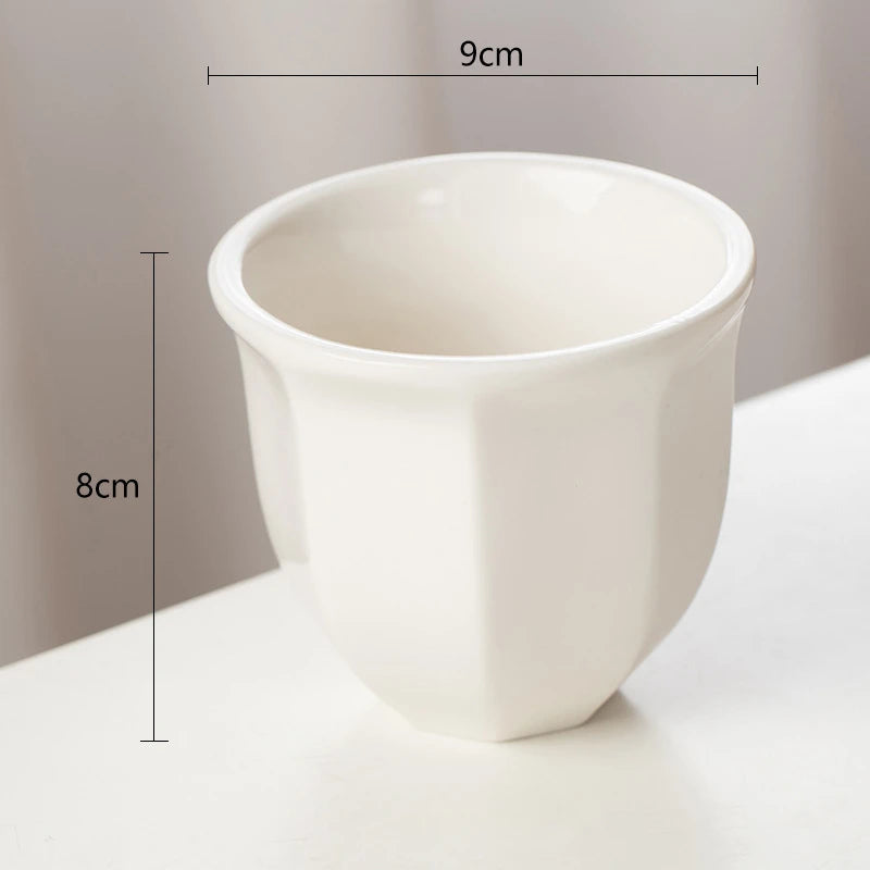 180ml/250ml Coffee Cup Hand Held Espresso Cup Vintage Middle Eastern Ceramics Candle Porcelain for Household New Pottery Tea Cup Oasis Select