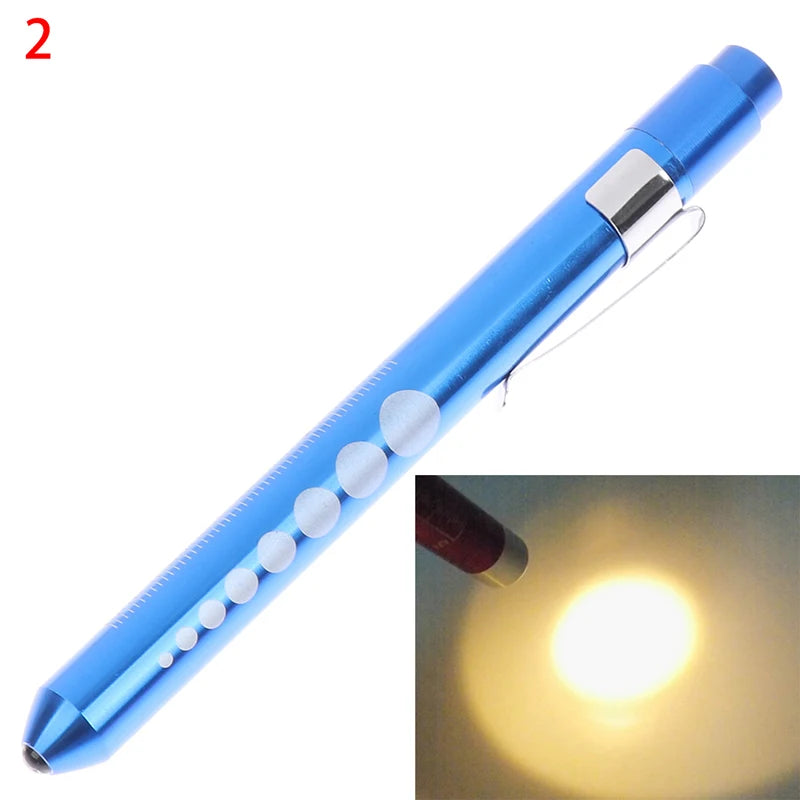Oral Xamination Pen Light, Pen Flashlight, Pupil Examination Pen Light, Medical Pen Light With Pupil Gauge And Ruler Oasis Select MR-03
