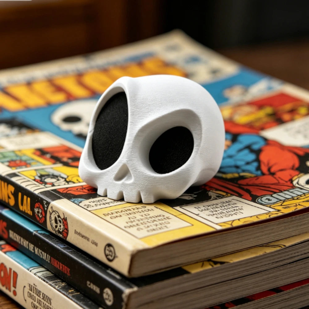 Gothic Style Mini Skull Figurines Fish Tank Landscaping Accessories Skull Flower Pot Landscaping Decor Minimalist Home Ornaments Oasis Select