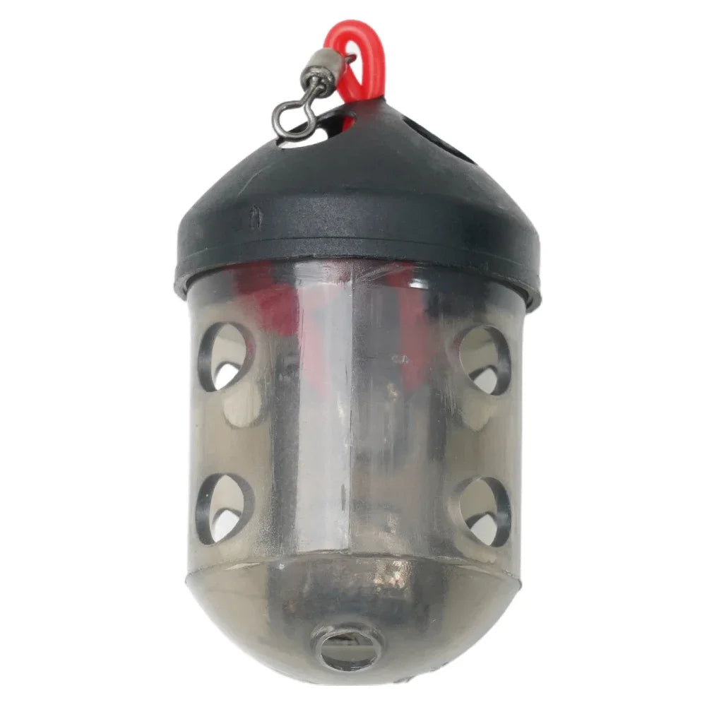 1/10PCS Cap Swim Feeders For Maggot Groundbait Fishing Accessories Outdoor Carp Fishing Tackle Tool Catfish Feeder Basket Oasis Select 1pc