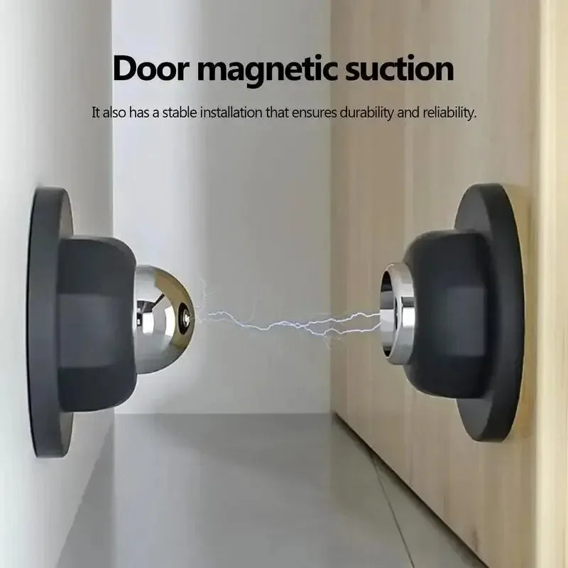 Silicone Door Suck Hotel Household Strong Magnetic Strong Mute Door Touch Silicone Anti-collision Door Stall Door Stopper Oasis Select