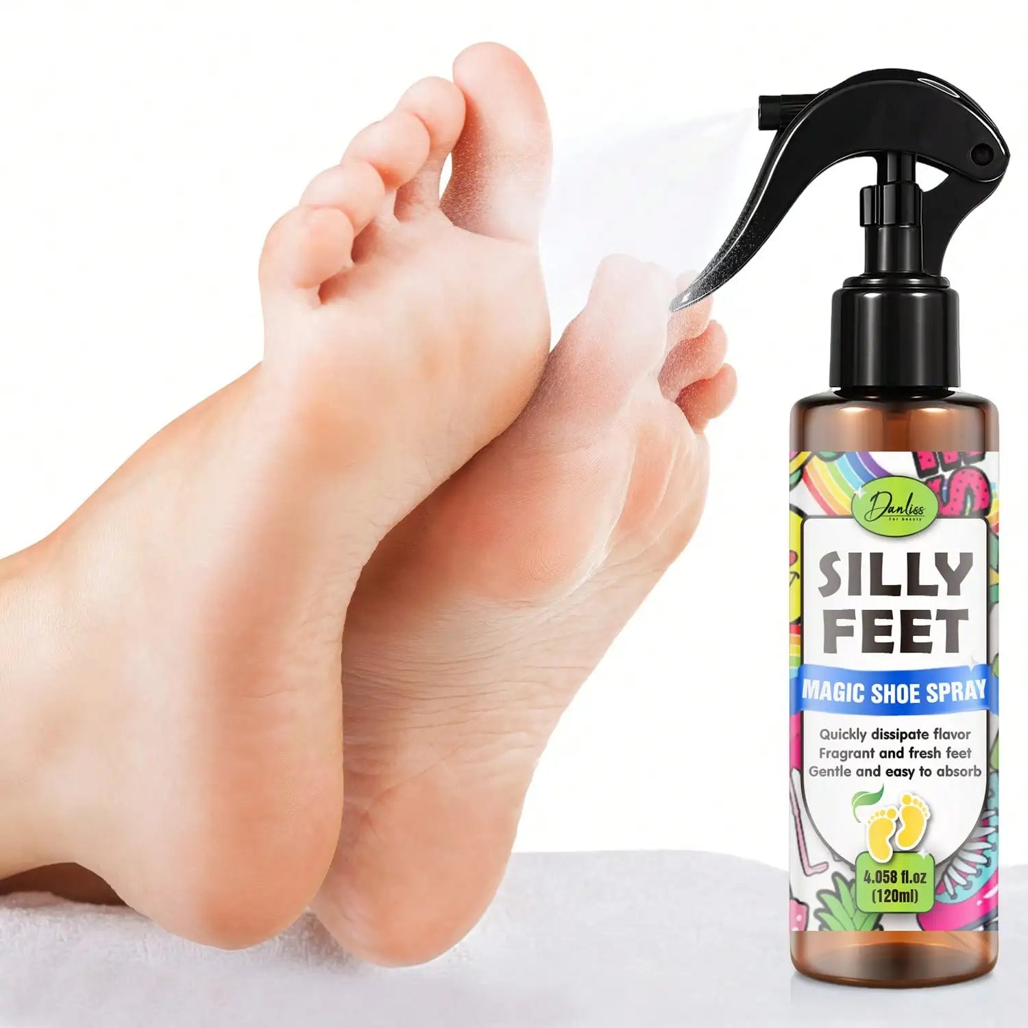 Foot & Shoe Deodorizer Spray – Natural Oils, Alcohol-Free Foot Deodorizer Spray Oasis Select 120ml