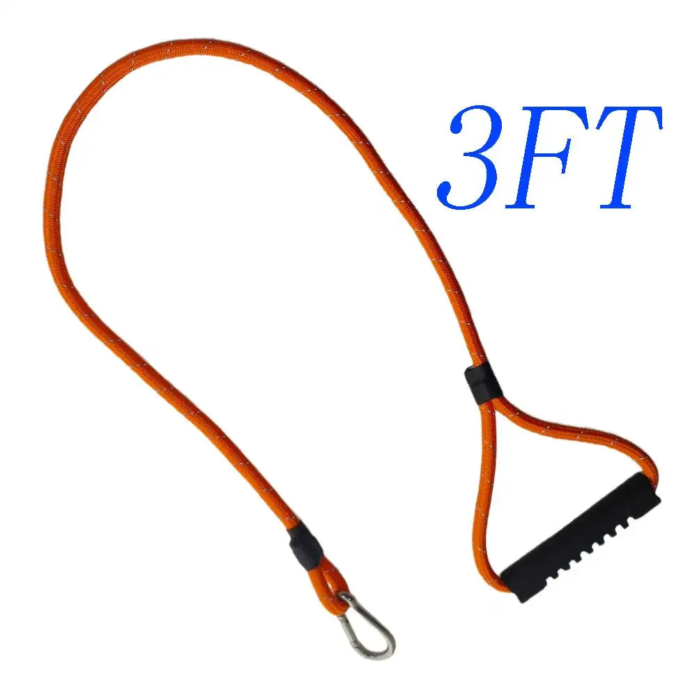 3FT/8FT Kayak Handle Drag Rope Tow Rope with Snap Carabiner for Kayak Canoe Inflatable Boat Carrying & Rescue Oasis Select 3FT