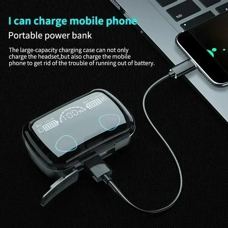 M10 Wireless Headphone Bluetooth Earphones Waterproof Earpieces Sport Earbuds For Huawei Iphone OPPO Xiaomi TWS Music Headset Oasis Select