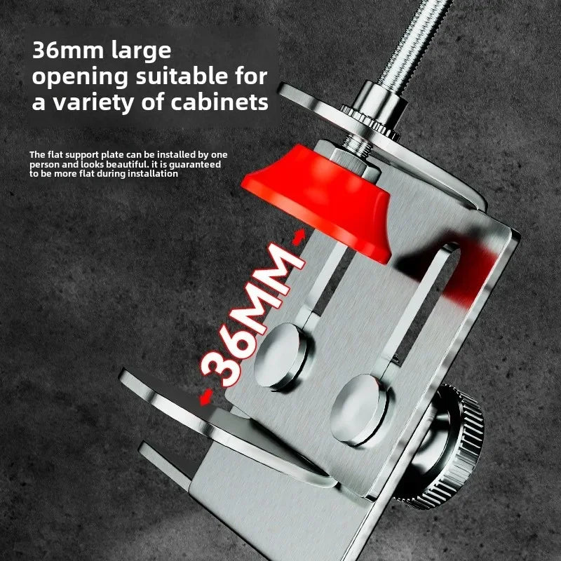 1-5PCS Cabinet Door Installation Tool Stainless Steel Frame Jig Household Portable Bracket for Cabinet Door Mounting Oasis Select