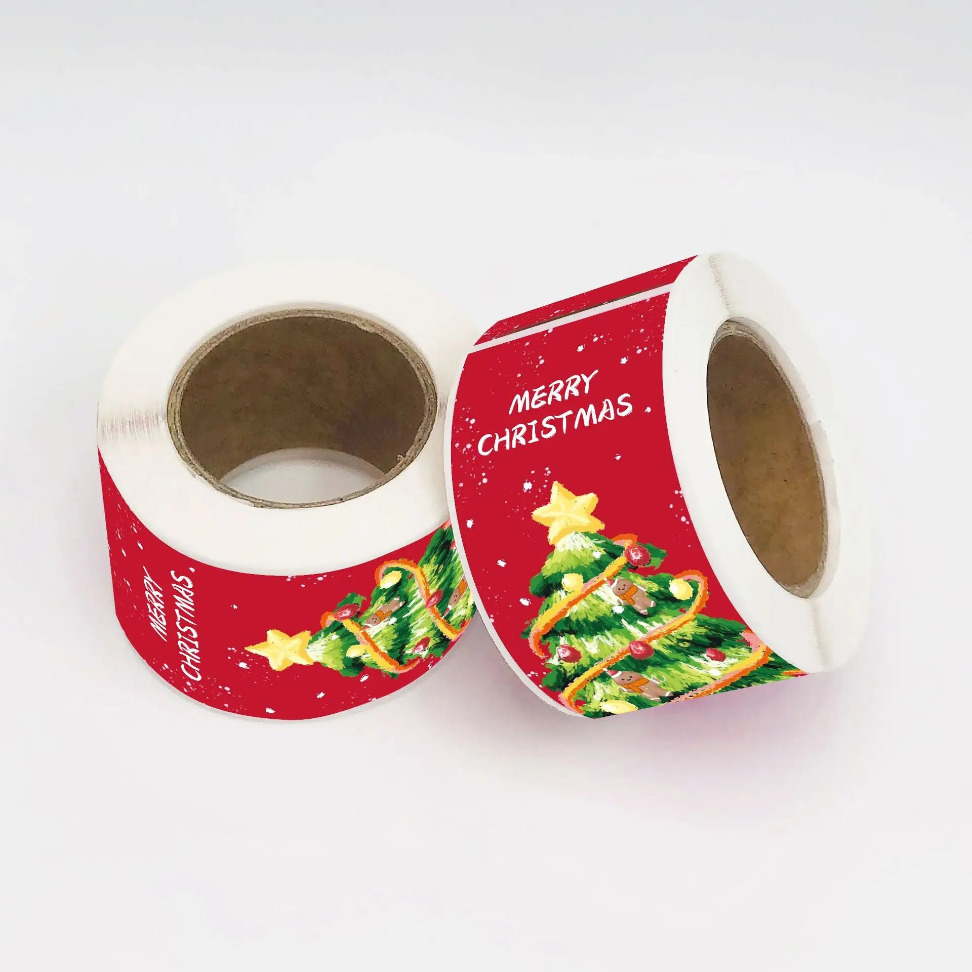 150pcs/roll, Christmas Gift Packaging Sticker Labels, Gift Box Decor Bag Packaging Label, Sealing Decals, Party Favo Oasis Select