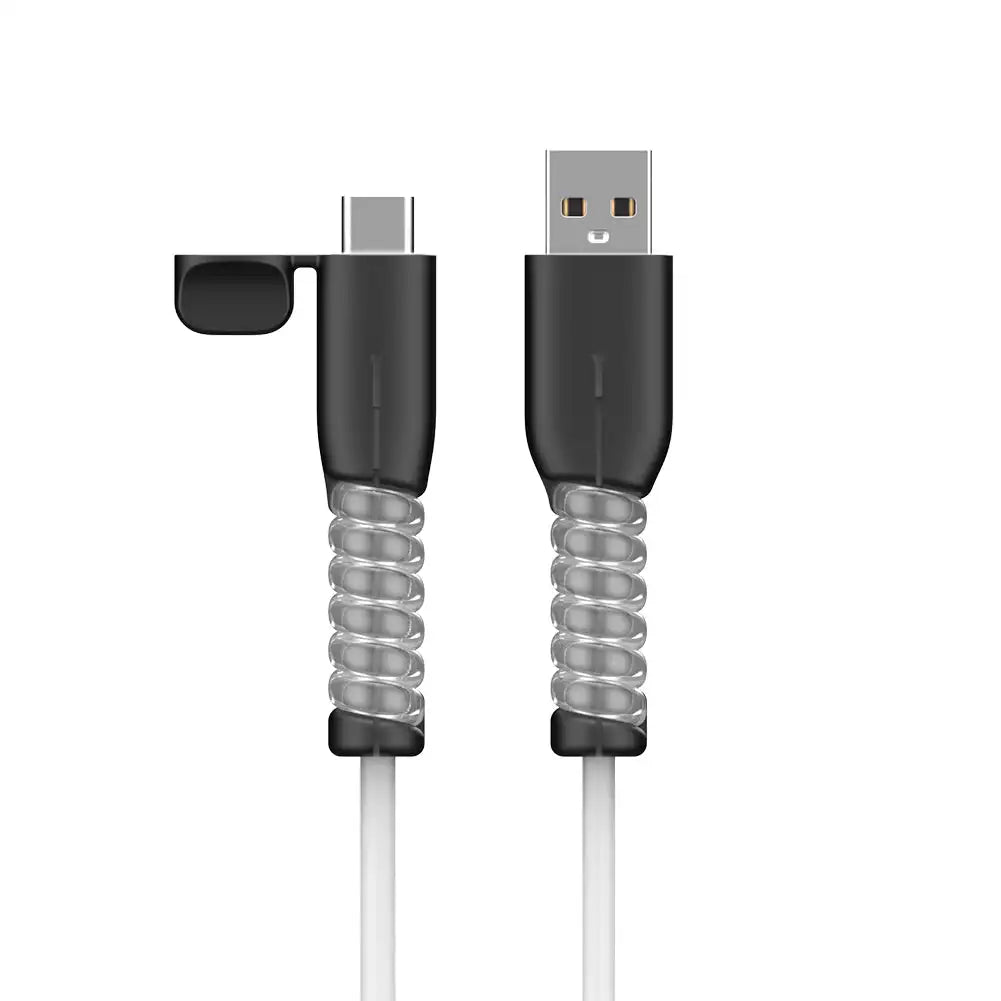 Silicone Type-C Cable Protector & Wire Winder | Multicolor Cable Protector Oasis Select 01