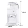 Commercial Electric Ice Crusher 400kg/h – Snow Cone Machine