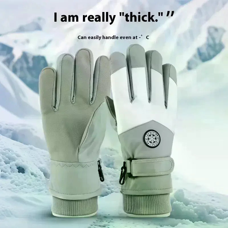Touchscreen Winter Gloves – Fleece-Lined, Windproof & Warm