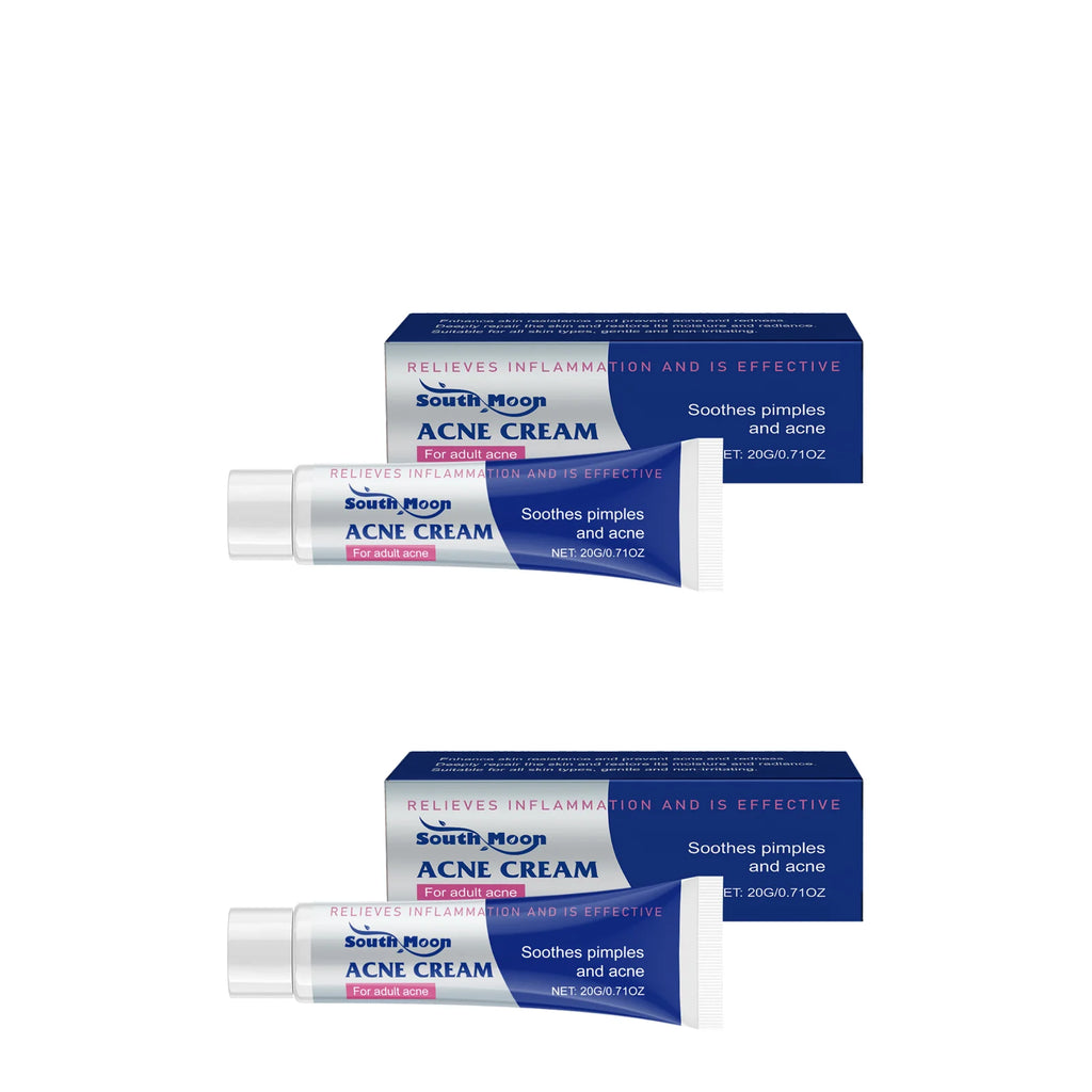 20/40/60g Anti Acne Cream Oil Control Repair Pimple Spot Remove Acne Mark Cleaning Refreshing Moisturizer Skin Pore Shrink Cream Oasis Select 2pcs