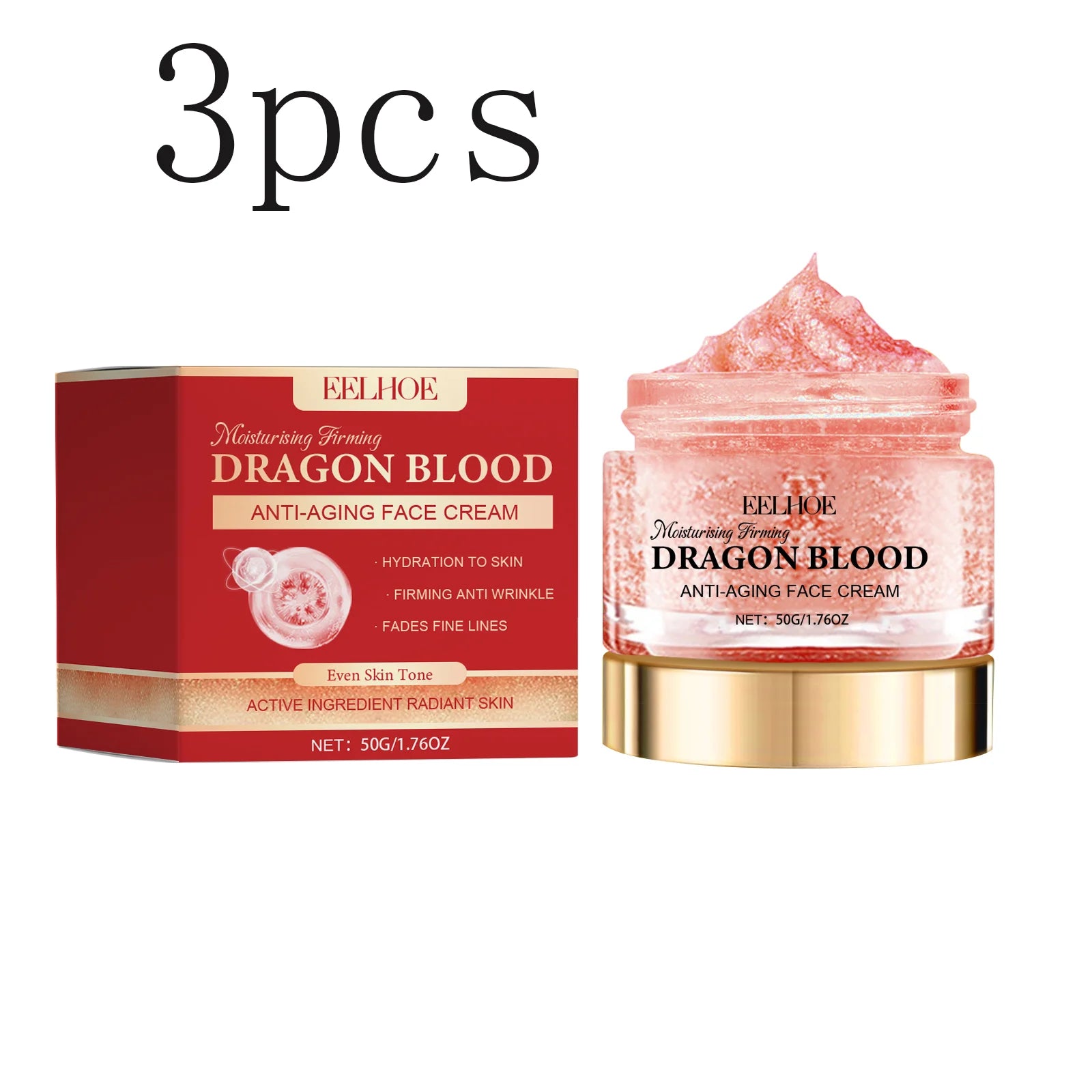 Eelhoe Dragon's Blood Moisturizing Cream – Anti-Aging 50g