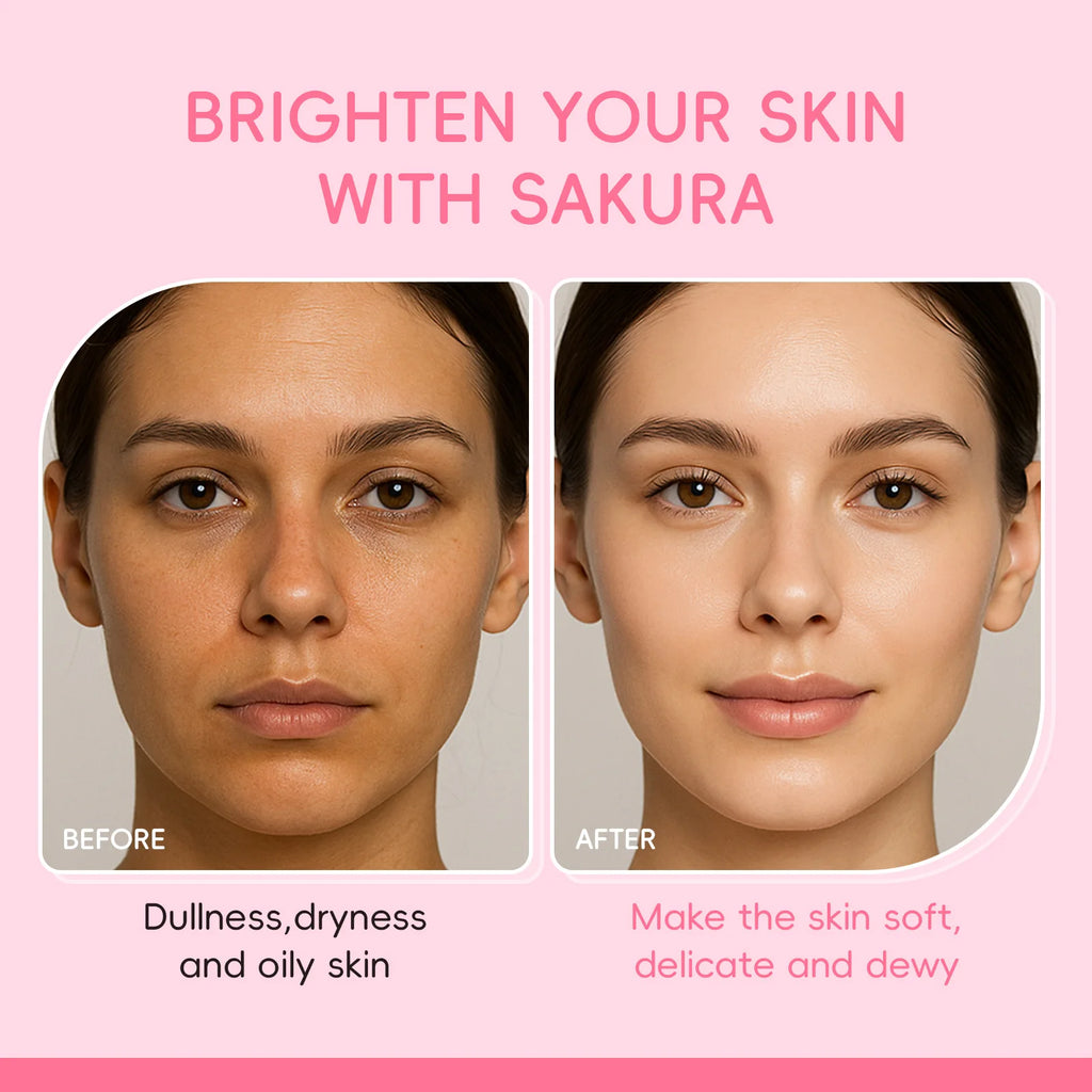 Japanese Sakura Hydrosol Facial Toner 100ml Hydrating Brightening Soothing Face Mist For Uneven Dull Skin Pore Minimizing Oasis Select
