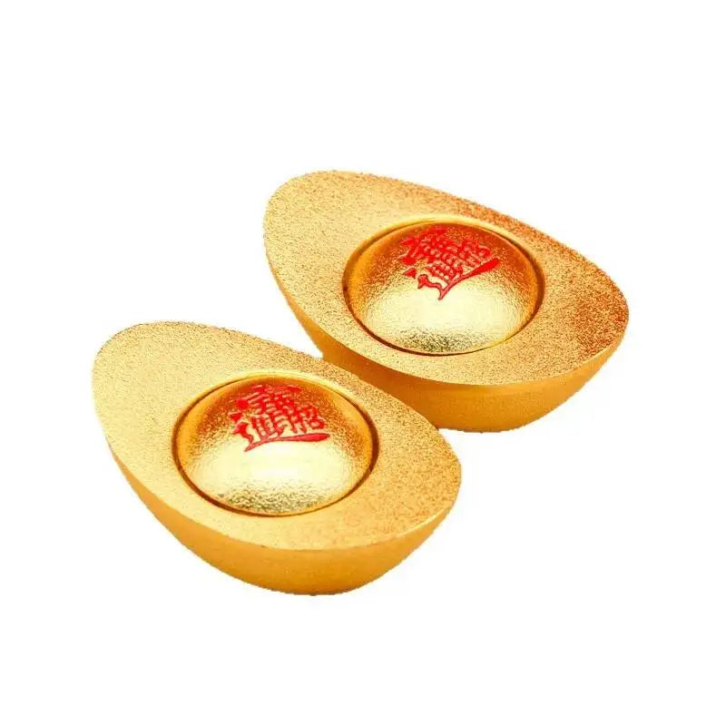 Red Oil Rotating Ornament Rotatable Desktop Decoration Living Room Opening Decoration Oasis Select