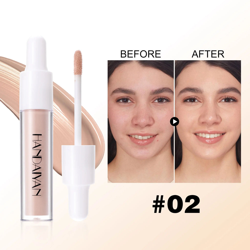 HANDAIYAN 8-Shade Liquid Concealer – Full Coverage & Waterproof