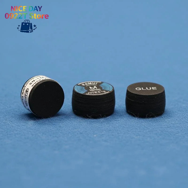 14MM S/M/H Cue Tip Quality Pool Billiard Leather Cue Tip Nine-Ball Cue Head Snooker Cue Tip Hard Soft Head@#X Oasis Select