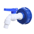 S60x6 IBC Tank Tap Adapter Valve – 1/2" & 3/4" Quick Connect